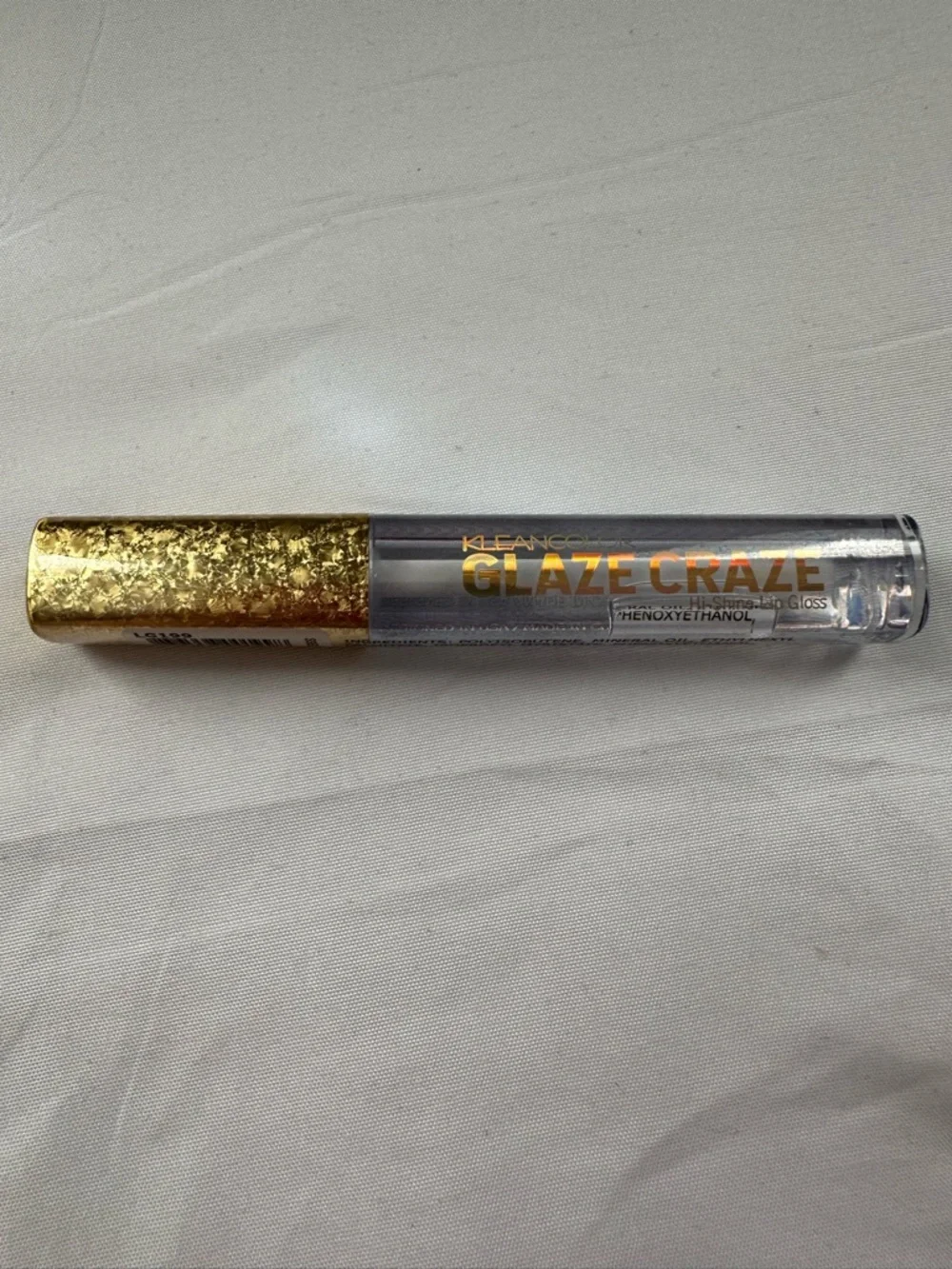 Kleancolor Glaze Craze Hi-Shine Lip Gloss Clear 3ml New Sealed